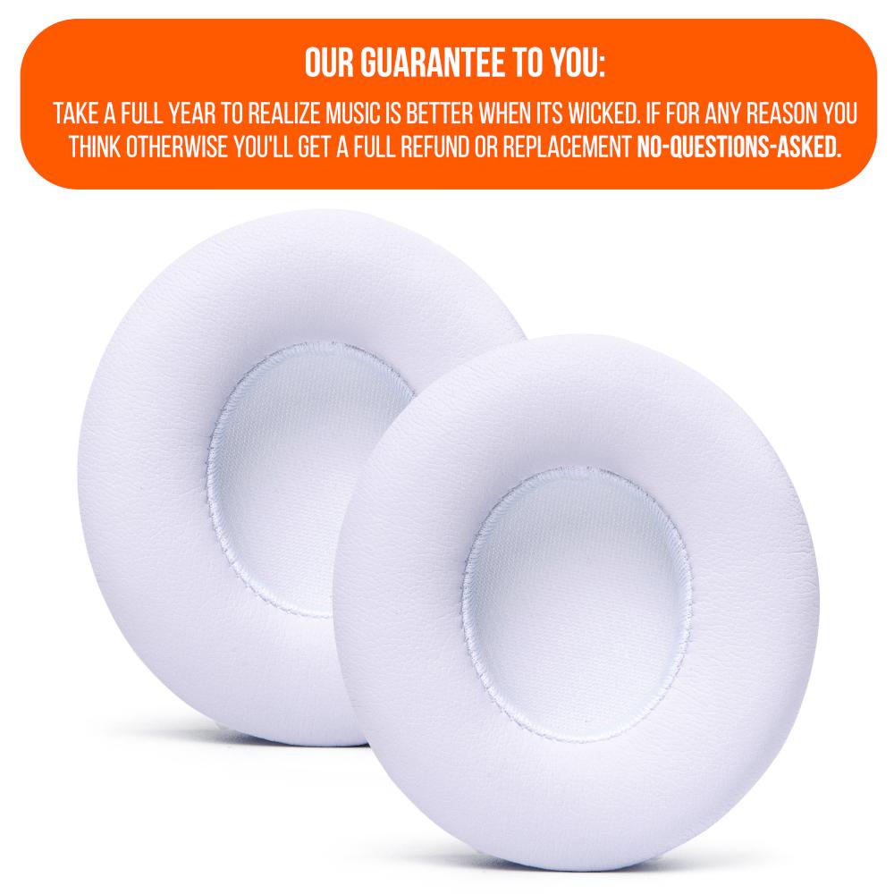 Beats Solo Replacement Earpads Thick Memory Foam Cushions by Wicked Cushions