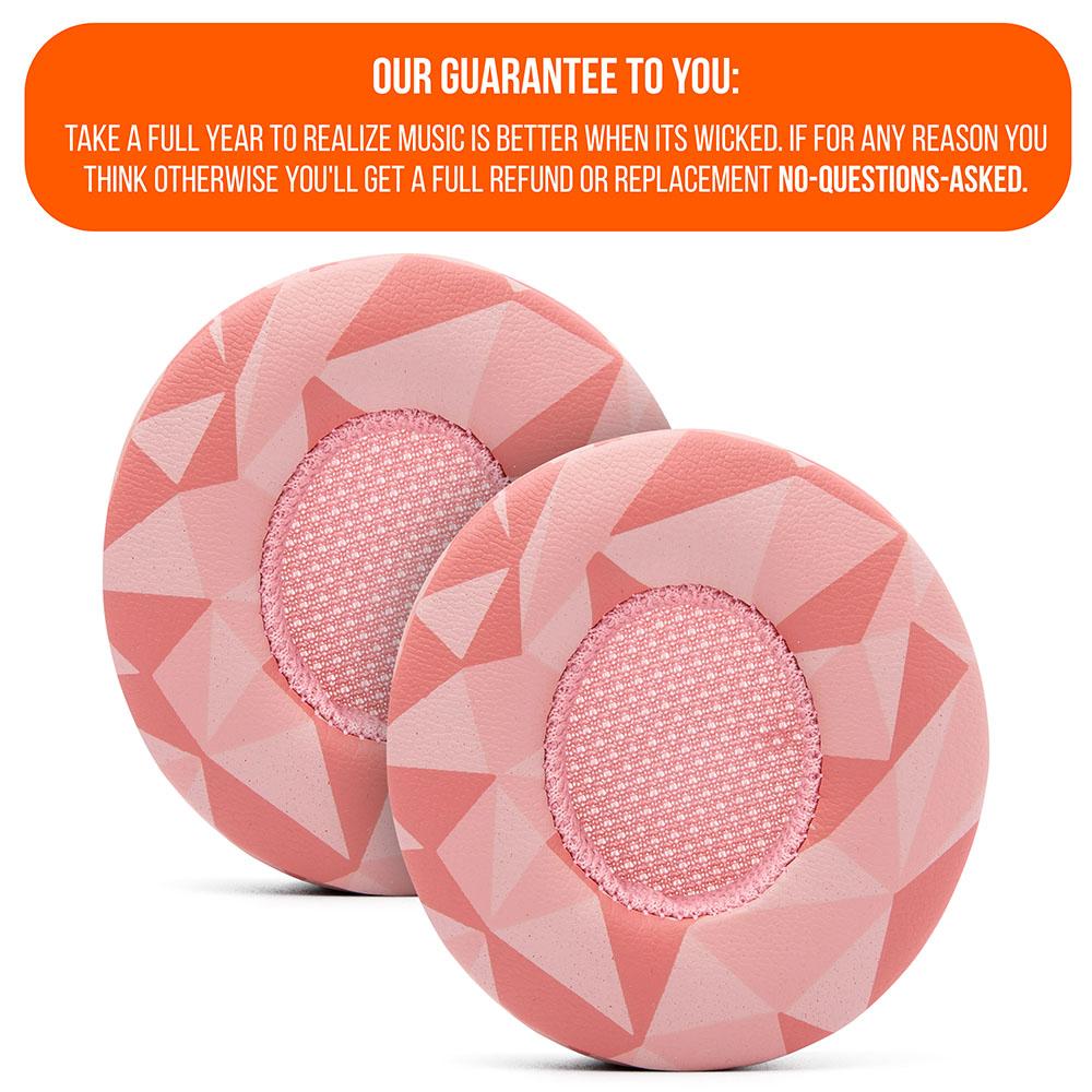 Beats Solo Replacement Earpads Thick Memory Foam Cushions by Wicked Cushions