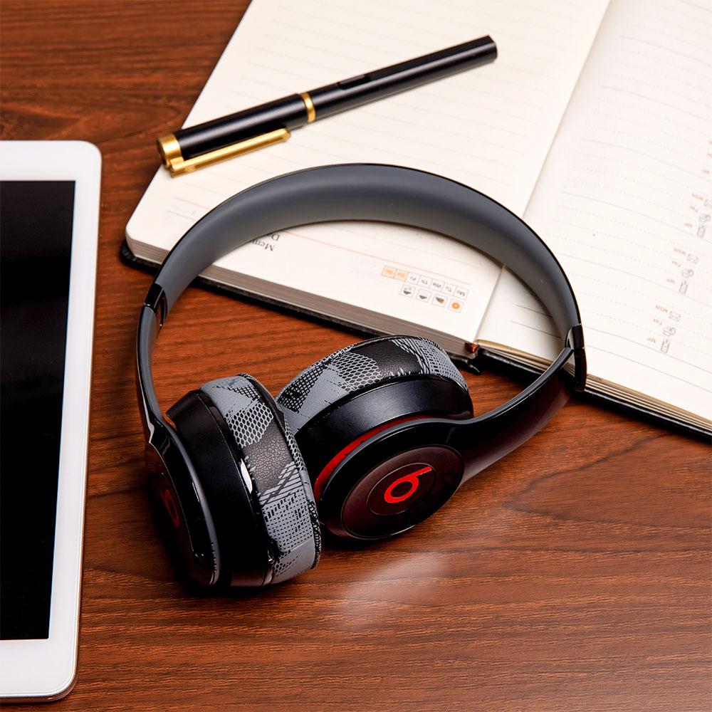 Beats Solo Replacement Earpads Thick Memory Foam Cushions by Wicked Cushions