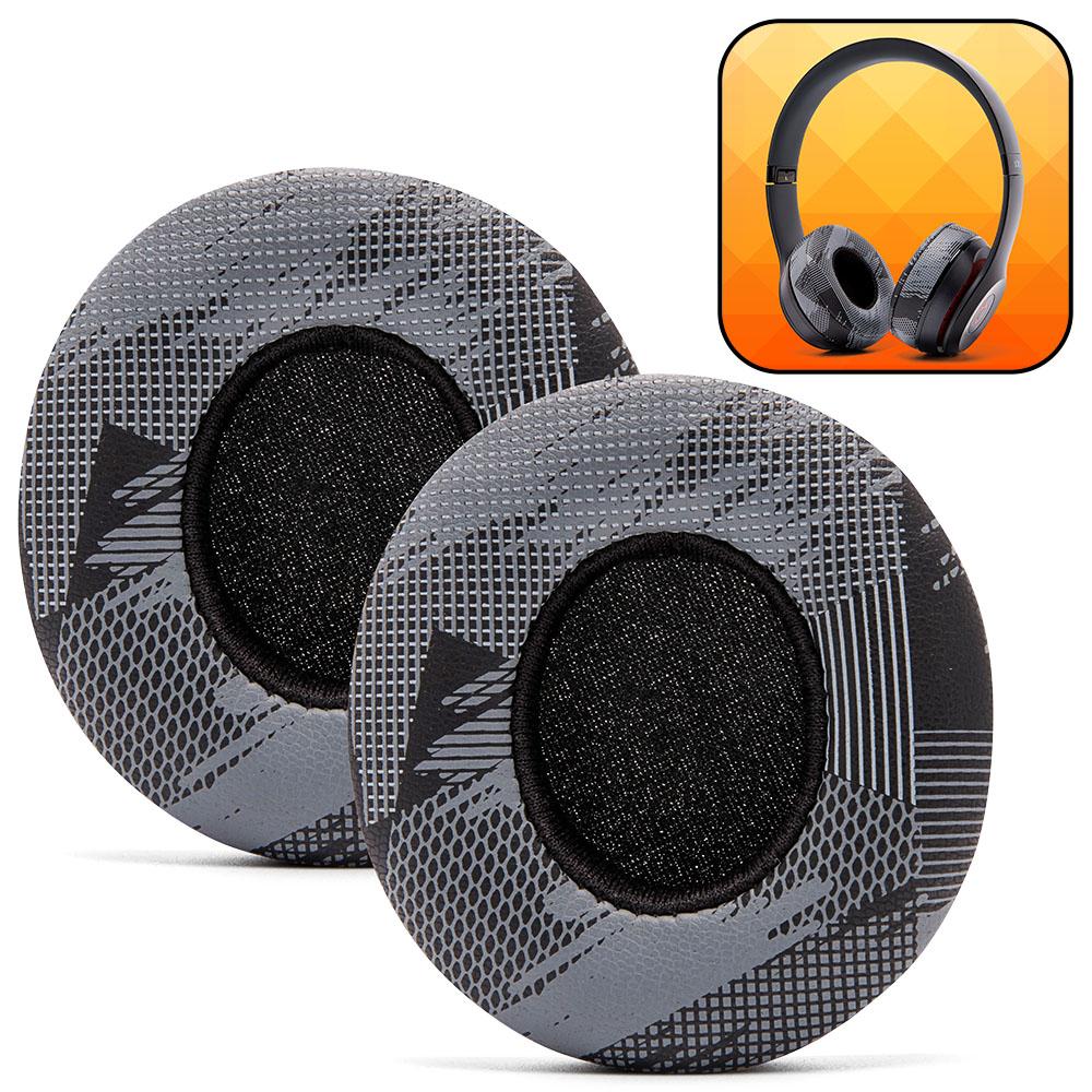 Beats Solo Replacement Earpads Thick Memory Foam Cushions by Wicked Cushions