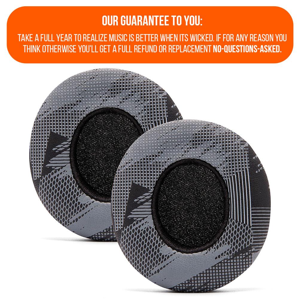 Beats Solo Replacement Earpads Thick Memory Foam Cushions by Wicked Cushions