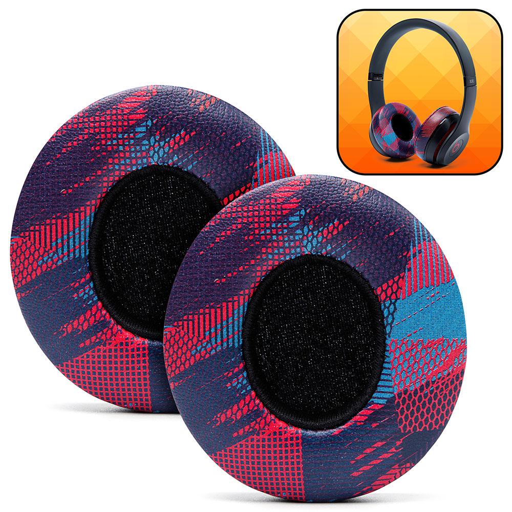 Beats Solo Replacement Earpads Thick Memory Foam Cushions by Wicked Cushions