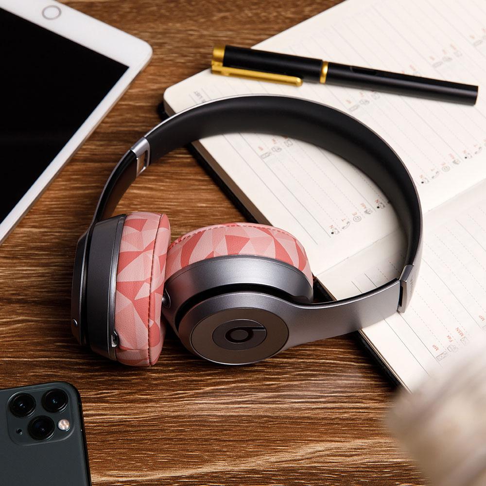 Beats Solo Replacement Earpads Thick Memory Foam Cushions by Wicked Cushions
