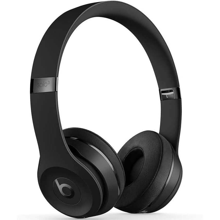 Beats Solo3 Wireless Black On-Ear Headphones Refurbished