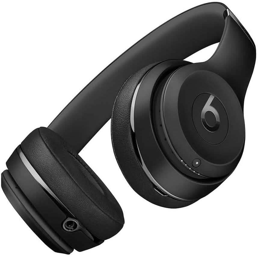 Beats Solo3 Wireless Black On-Ear Headphones Refurbished
