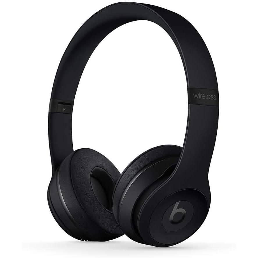 Beats Solo3 Wireless Black On-Ear Headphones Refurbished
