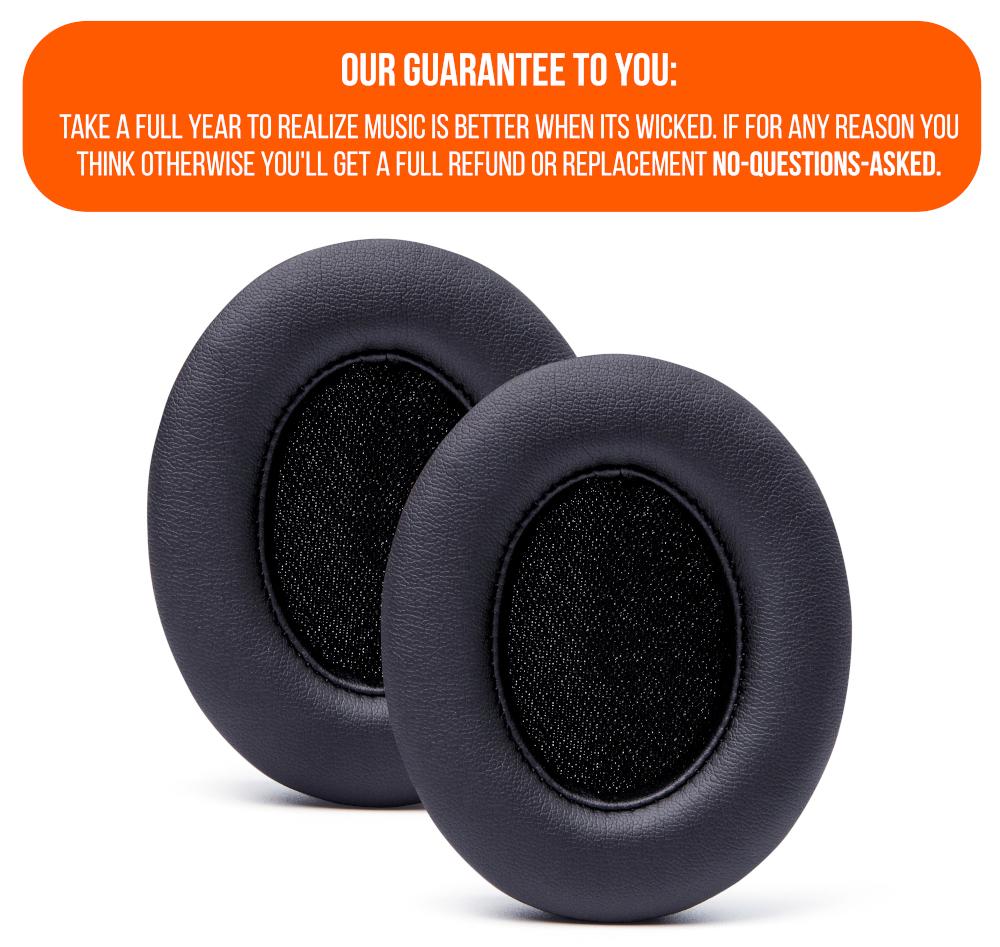 Beats Studio Black Replacement Earpads Wicked Cushions