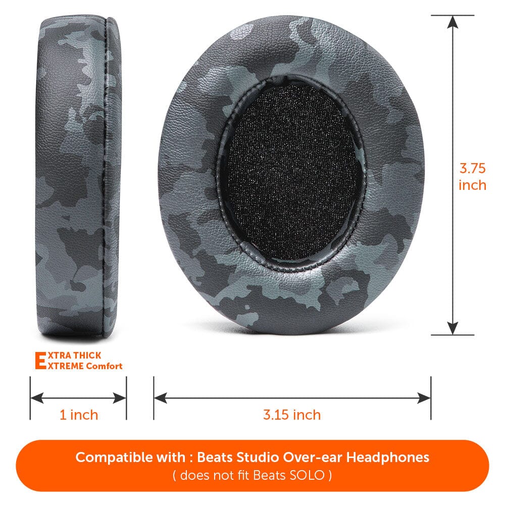 Beats Studio Black Replacement Earpads Wicked Cushions