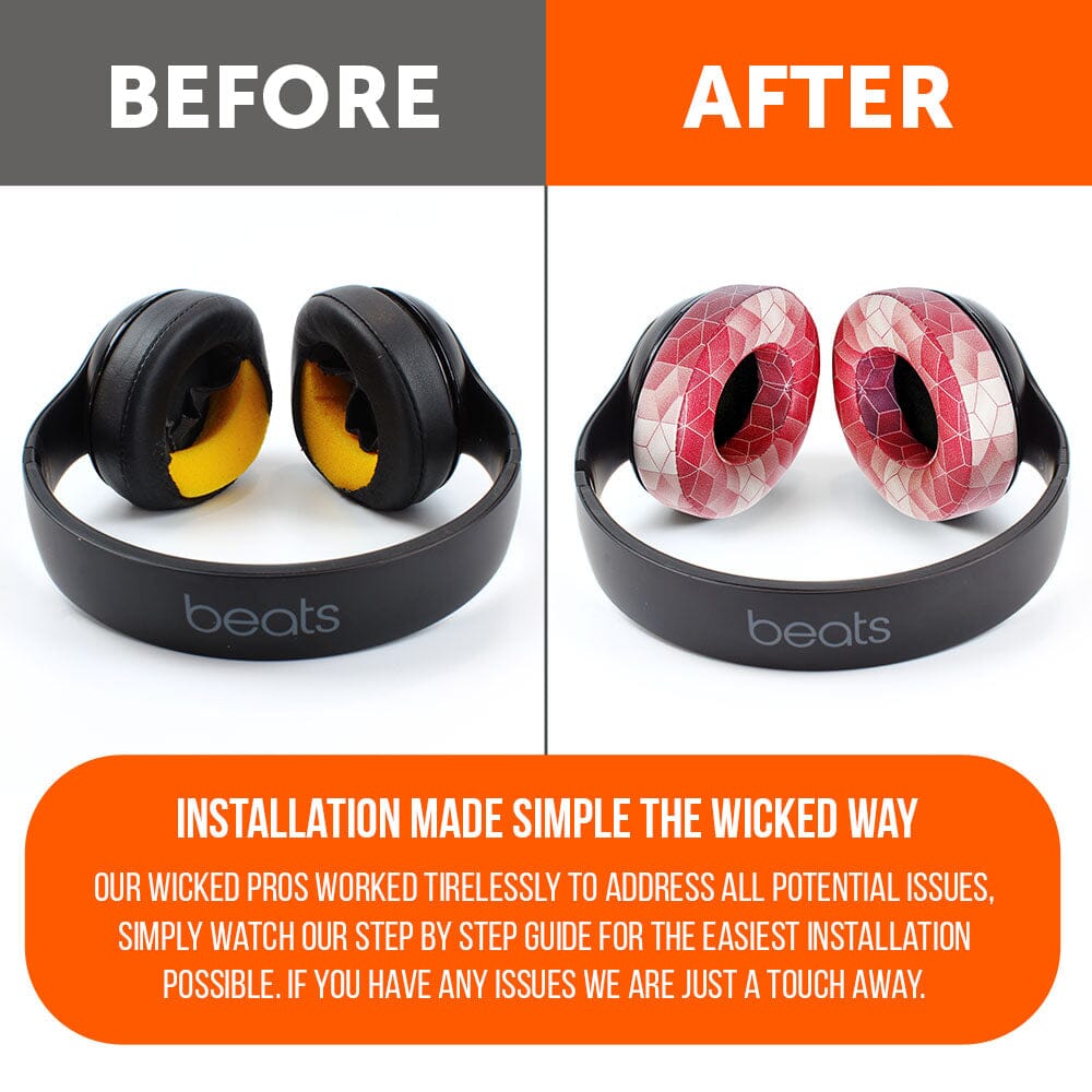 Beats Studio Black Replacement Earpads Wicked Cushions