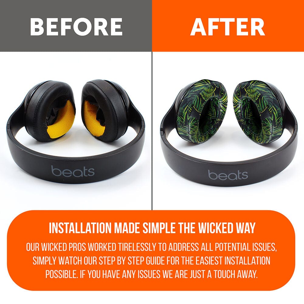 Beats Studio Black Replacement Earpads Wicked Cushions