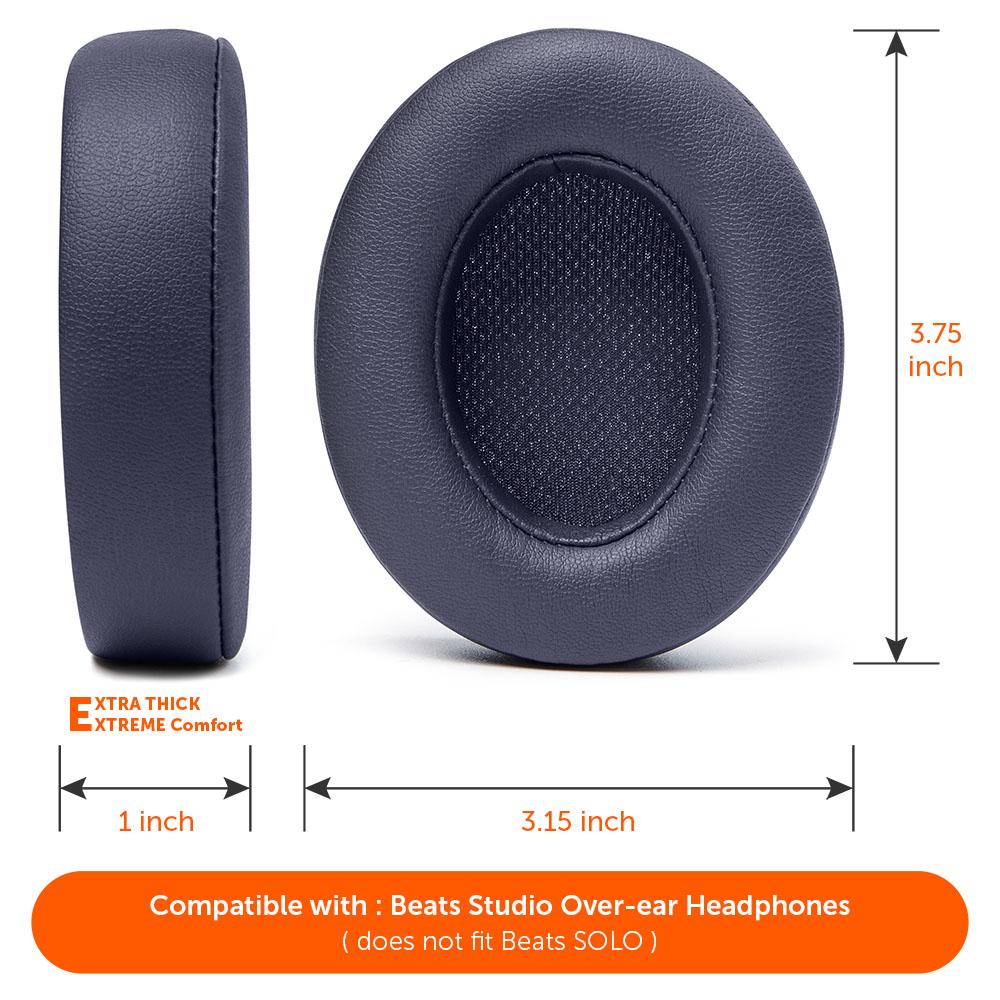 Beats Studio Black Replacement Earpads Wicked Cushions