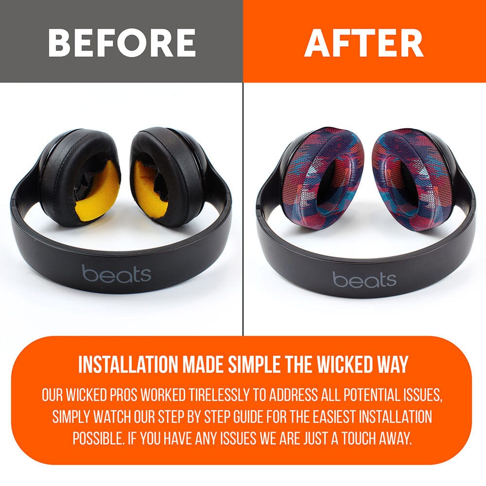 Beats Studio Black Replacement Earpads Wicked Cushions