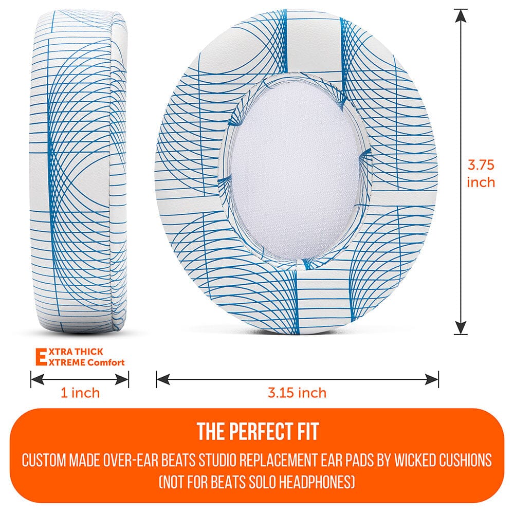 Beats Studio Black Replacement Earpads Wicked Cushions