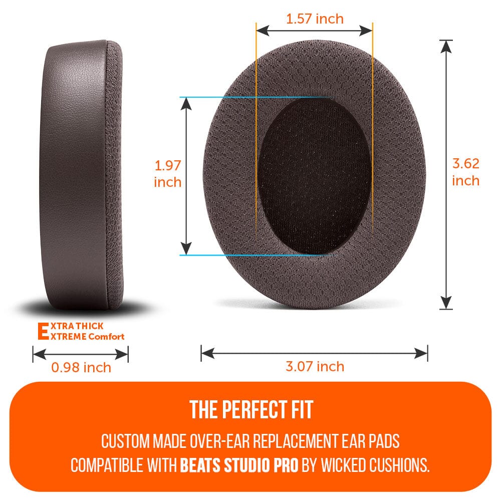 Beats Studio Pro Cooling Gel Earpads Replacement - Wicked Cushions