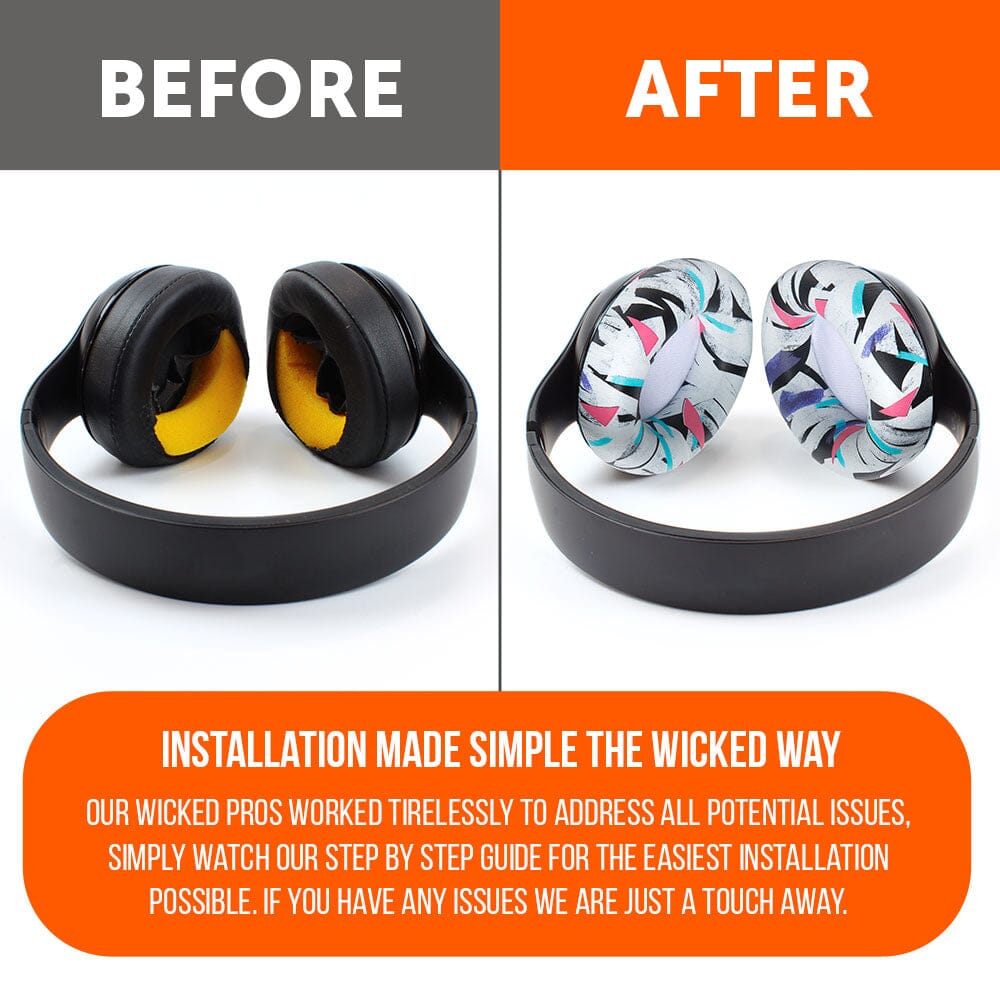 Beats Studio Pro Replacement Ear Pads Thick Memory Foam Earpads by Wicked Cushions