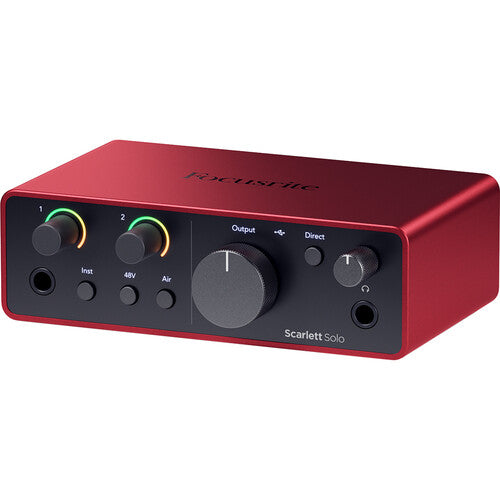 Focusrite Scarlett Solo 4th Gen USB Audio Interface -NEW