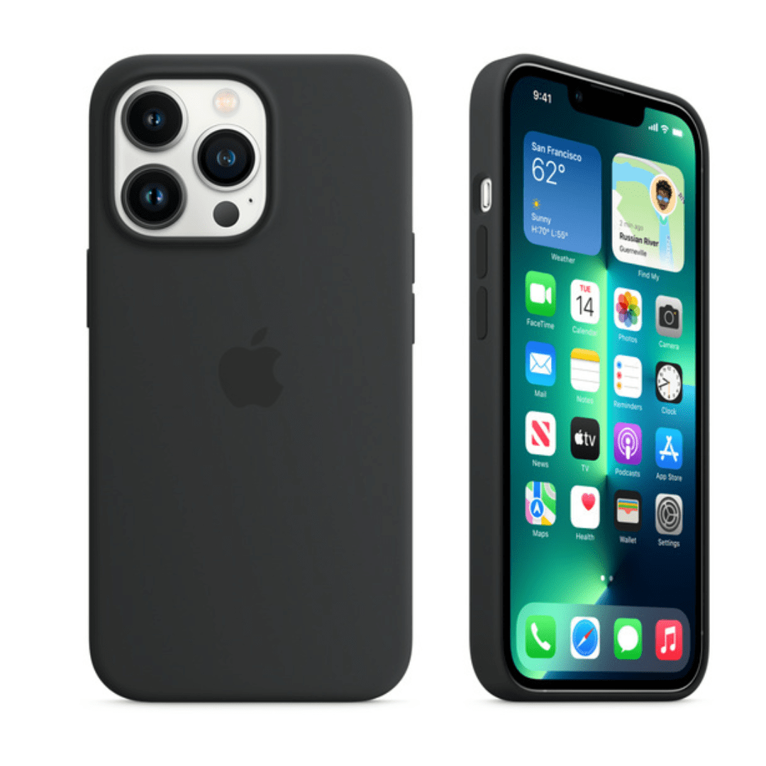 iPhone Silicone Black Protective Case Apple