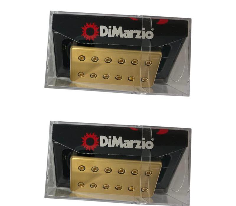 New - DiMarzio STEVE VAI SIGNATURE MODEL UTOPIATM BRIDGE, F-Spaced, Satin Gold Cover