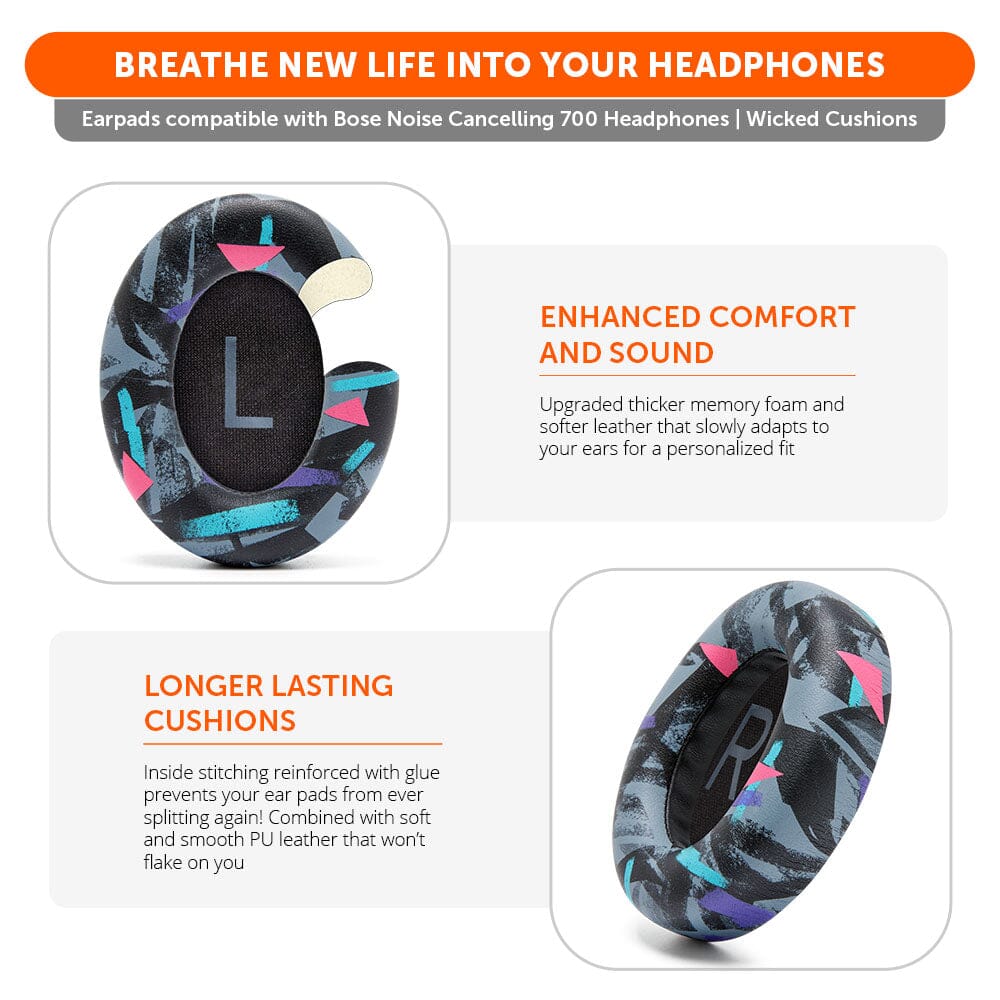 Bose NC 700 Replacement PU Leather Earpads for Noise Cancelling Headphones