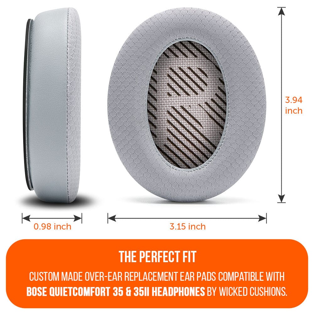 Bose QC35 Cooling Gel Earpads Replacement Kit Wicked Cushions