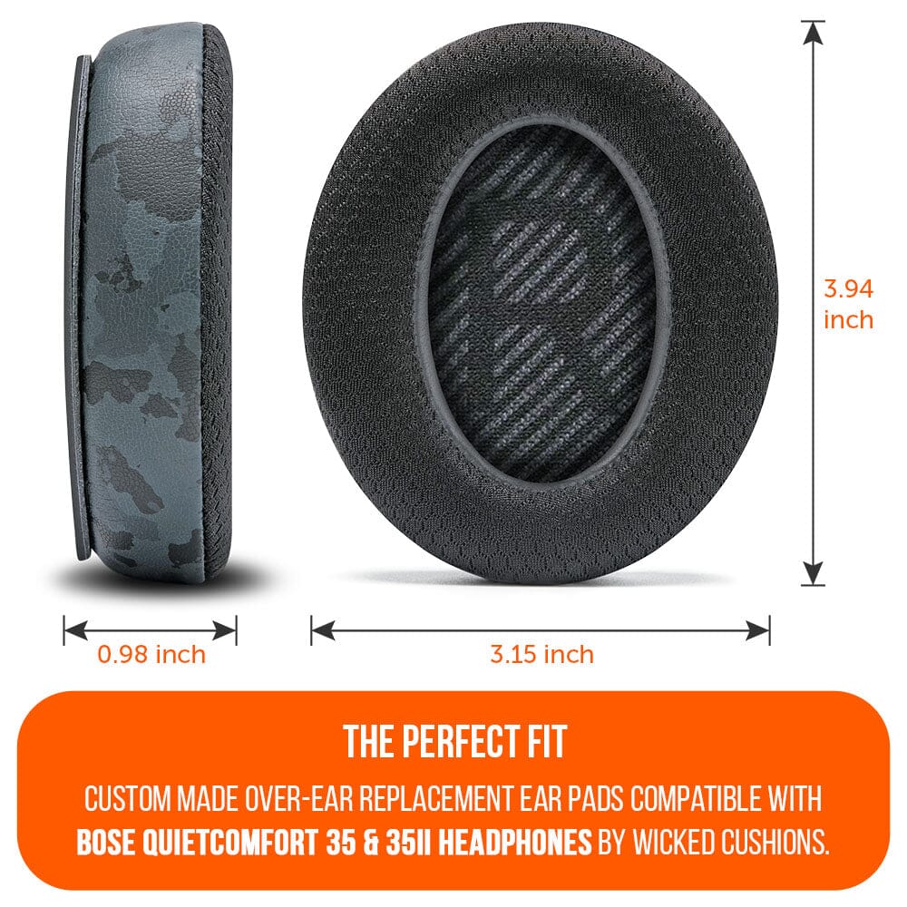 Bose QC35 Cooling Gel Earpads Replacement Kit Wicked Cushions