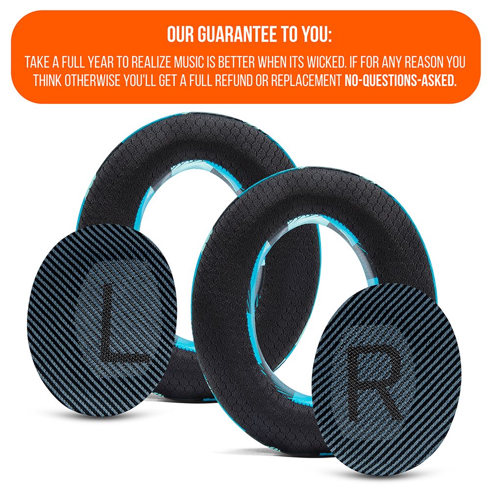 Bose QC35 Cooling Gel Earpads Replacement Kit Wicked Cushions