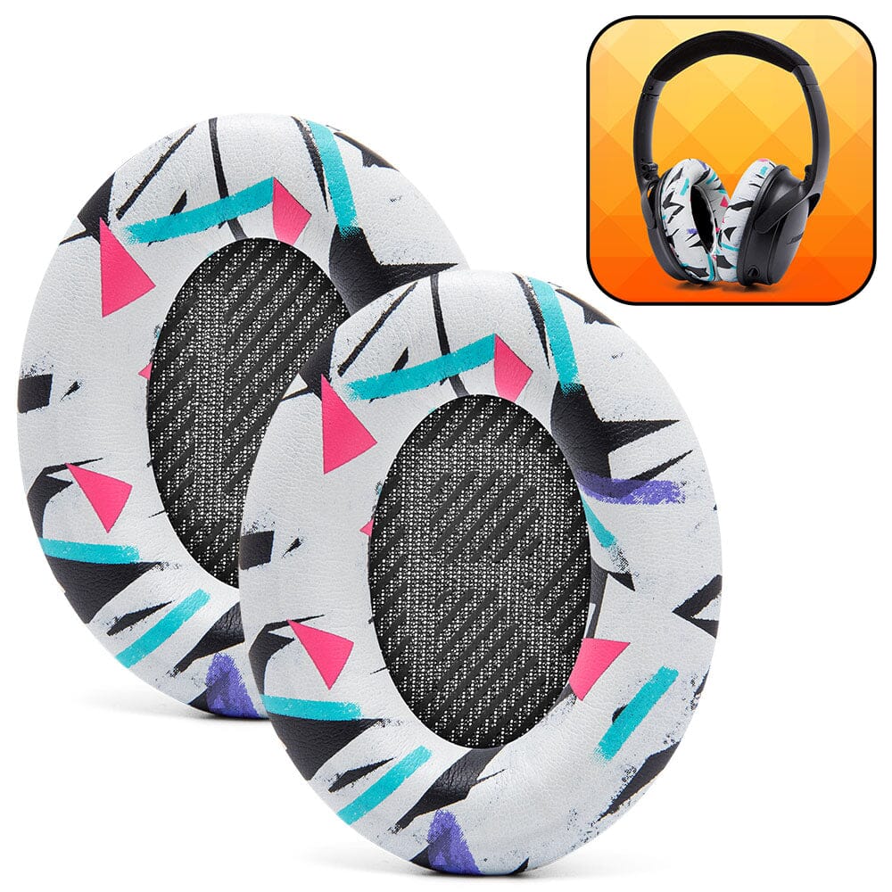 Bose QC35 Replacement Ear Pads Soft PU Leather Memory Foam Wicked Cushions