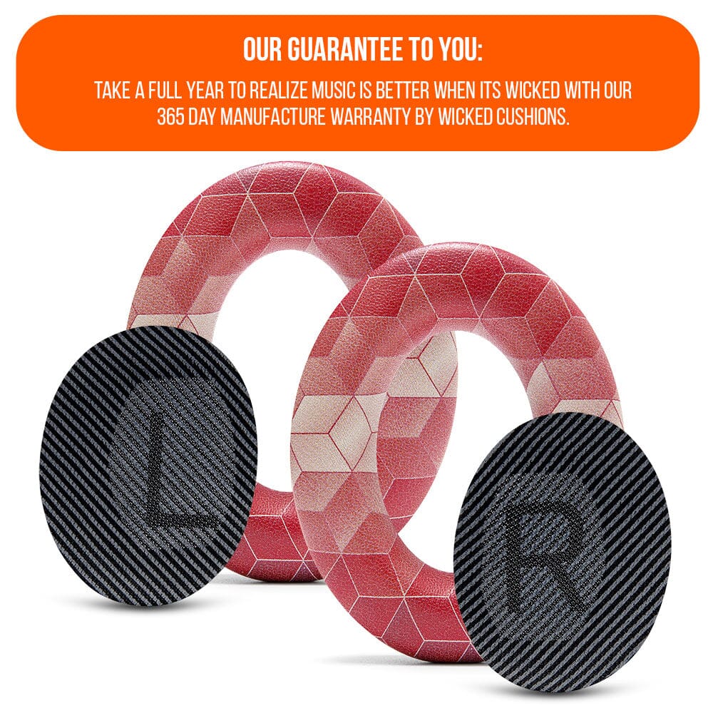 Bose QC35 Replacement Ear Pads Soft PU Leather Memory Foam Wicked Cushions