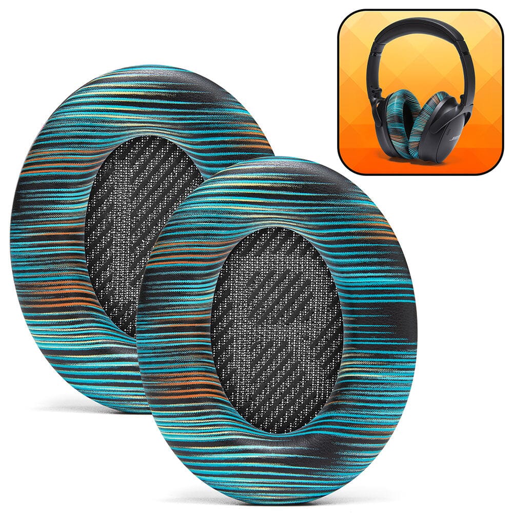 Bose QC35 Replacement Ear Pads Soft PU Leather Memory Foam Wicked Cushions