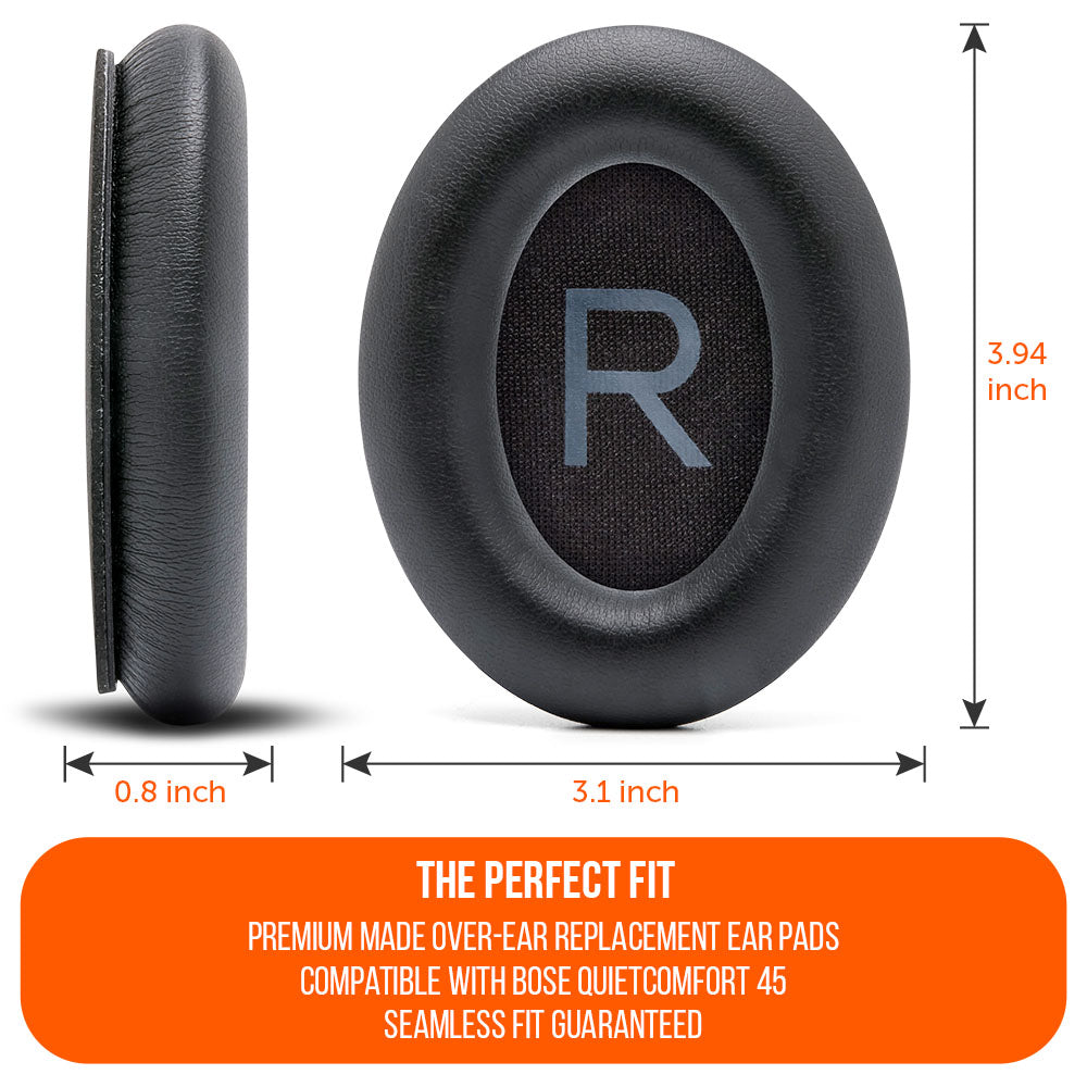Bose QC45 Replacement Extra Thick Ear Pads Wicked Cushions