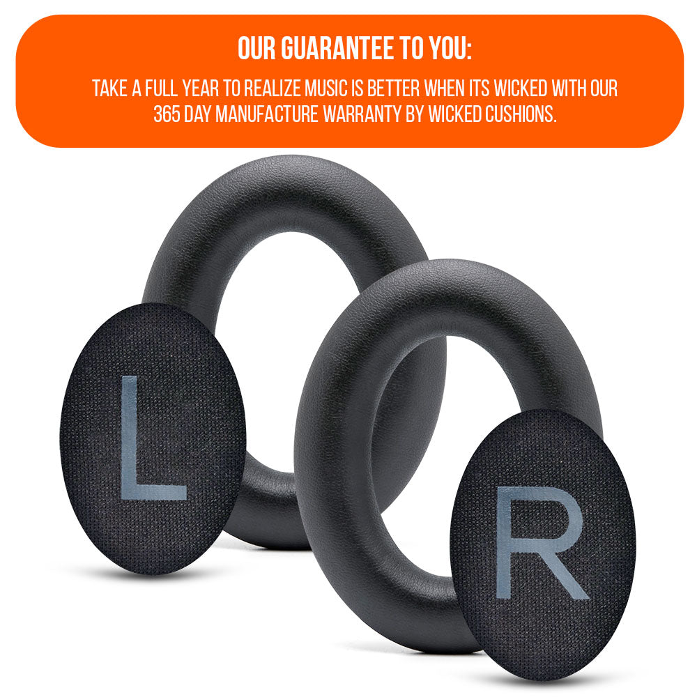 Bose QC45 Replacement Extra Thick Ear Pads Wicked Cushions