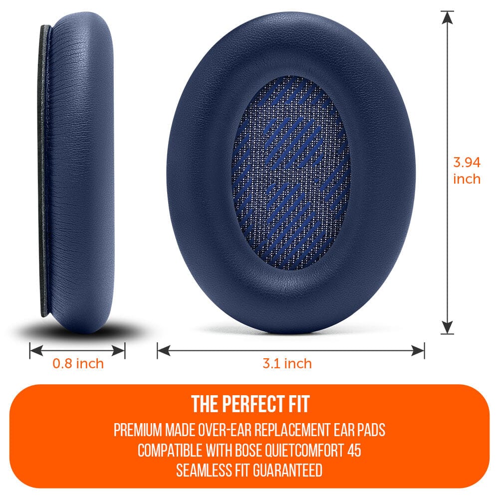Bose QC45 Replacement Extra Thick Ear Pads Wicked Cushions