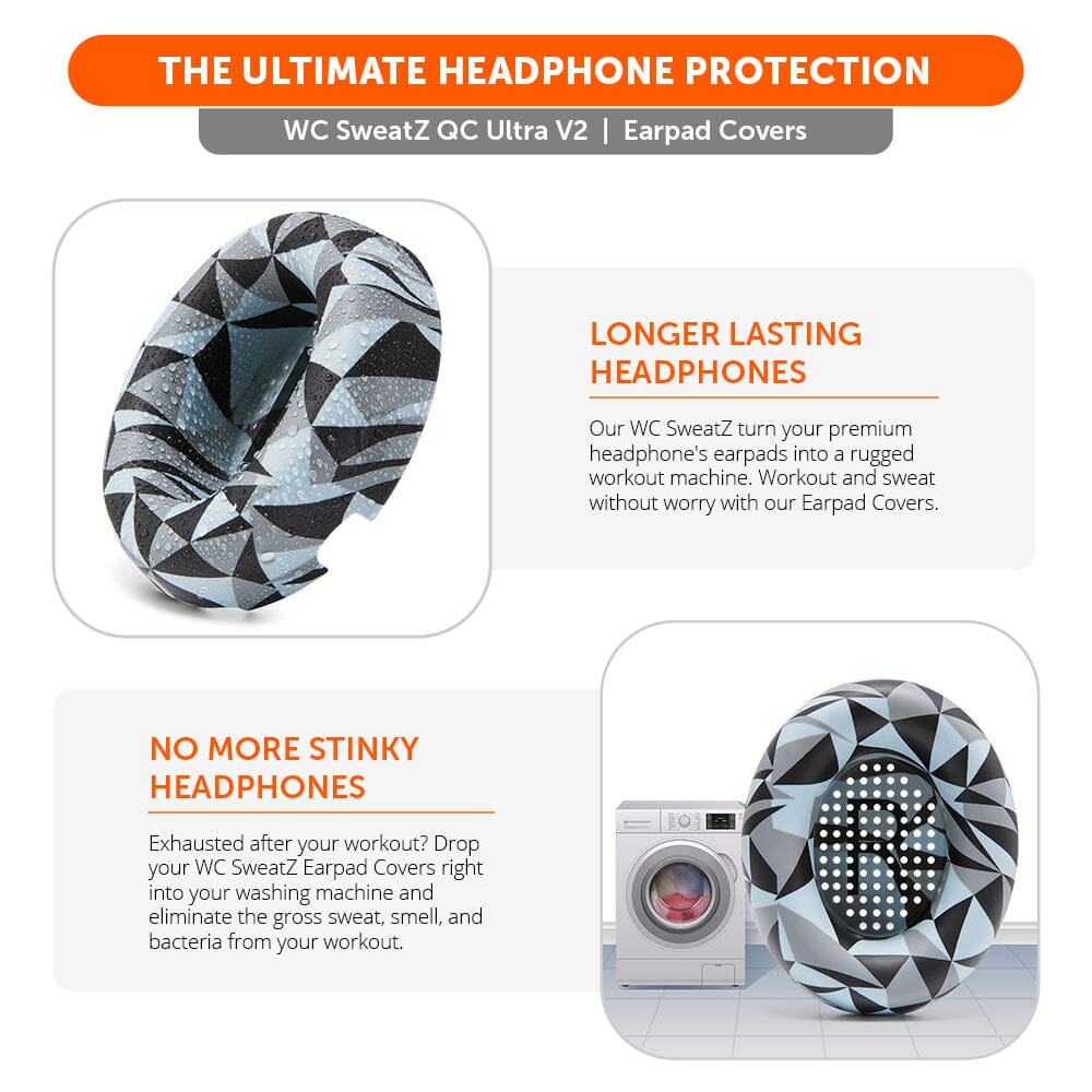 Earpad Sweat Covers Ultra for Bose QuietComfort Ultra Headphones WC SweatZ QC Ultra V2
