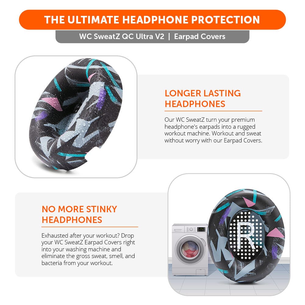 Earpad Sweat Covers Ultra for Bose QuietComfort Ultra Headphones WC SweatZ QC Ultra V2