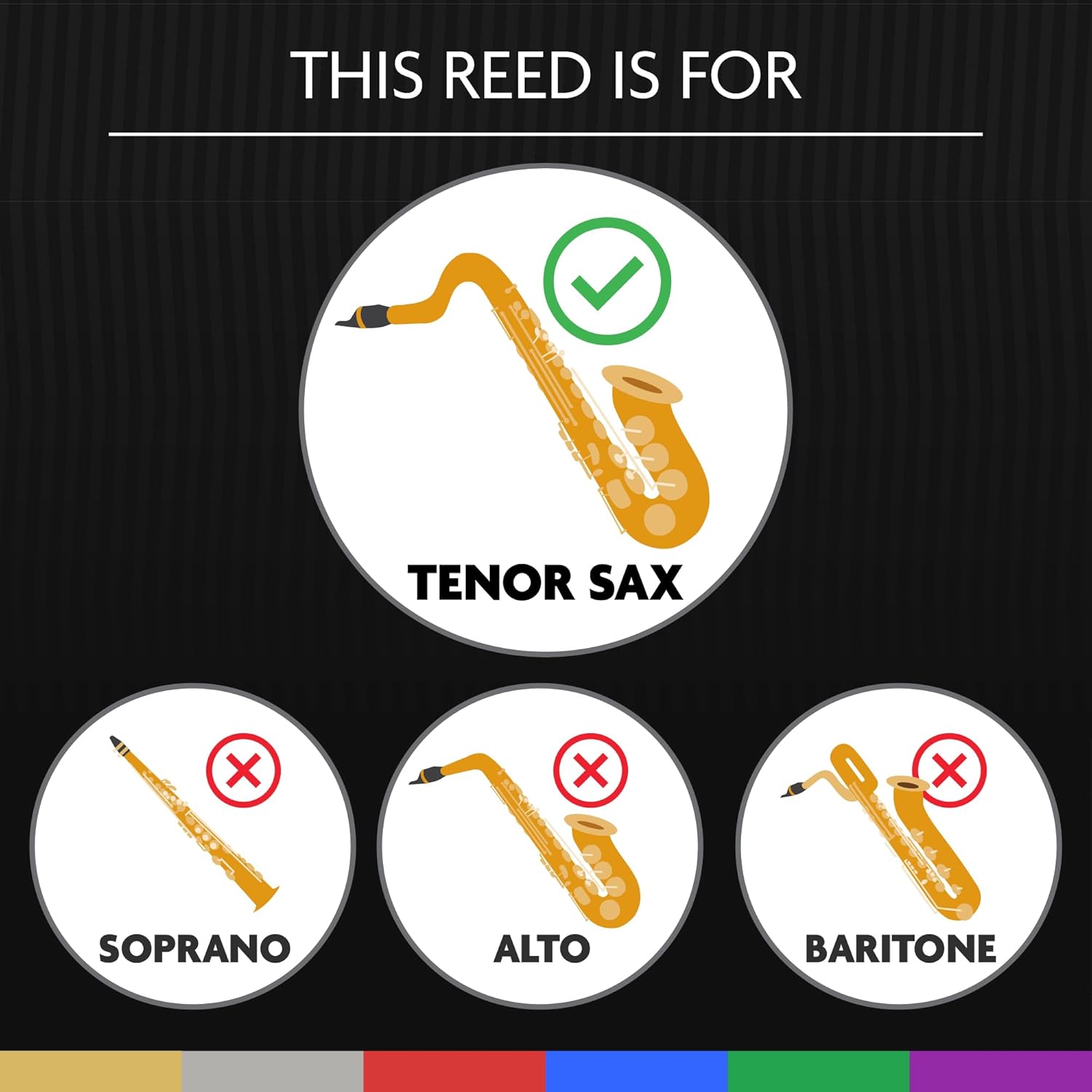 Legere Reeds Tenor Saxophone French cut- 2.75 -NEW