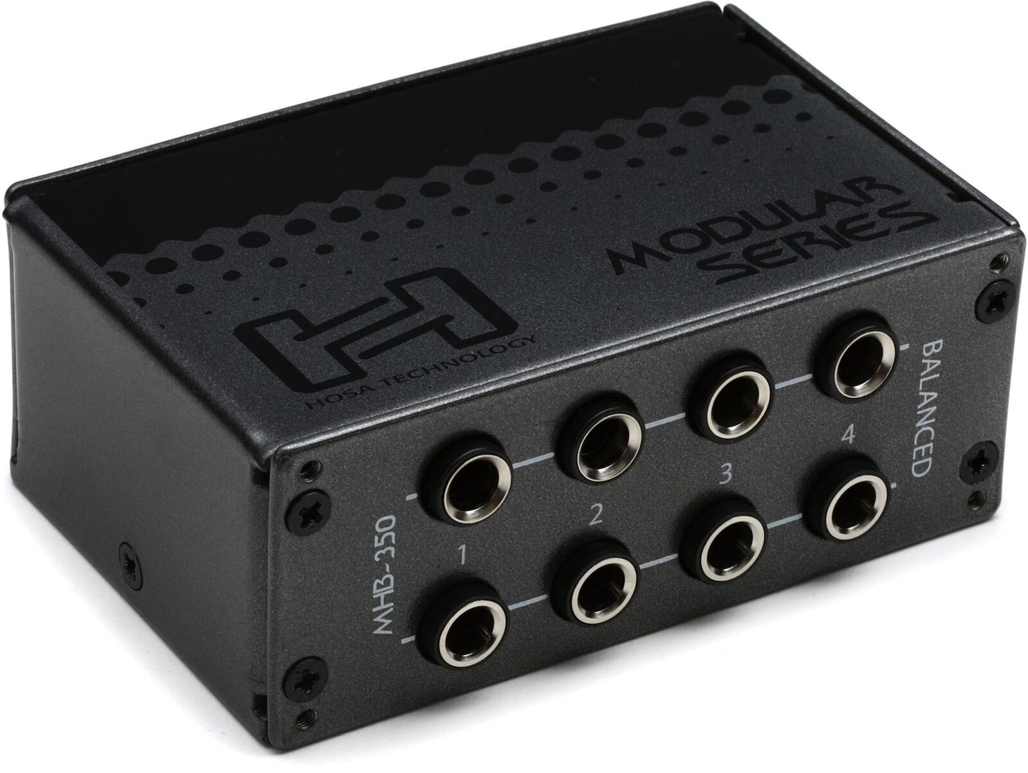 New - Hosa Modular Patchbay 1/4-Inch TRS to Same MHB-350