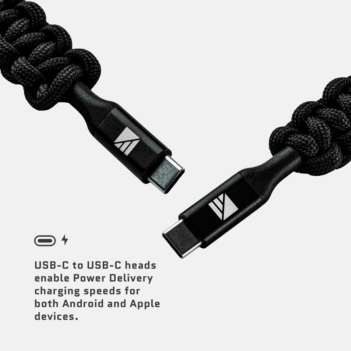 USB-C High Power Delivery Charging Cable Dark Energy