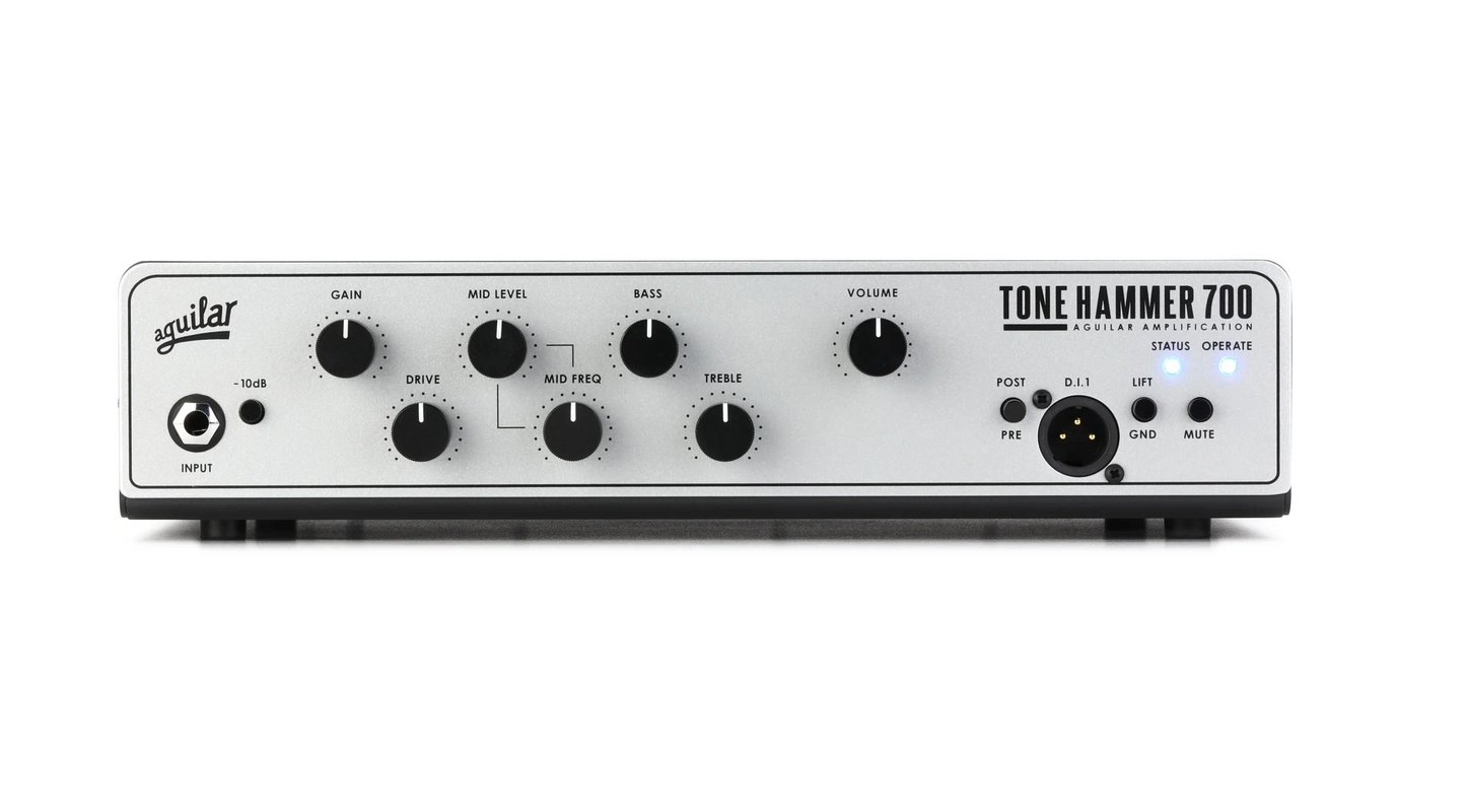 Aguilar TH700V2 Tone Hammer Gen 2 700-watt Bass Amplifier Head -NEW
