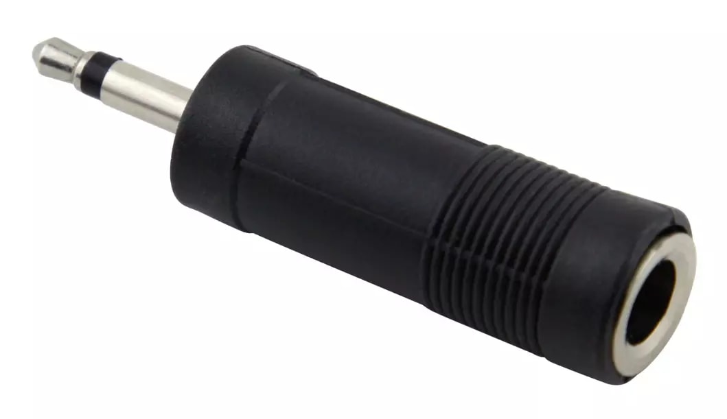 New - Pig Hog PA-1435M Solutions - 1/4"(F) - 3.5mm(M) Mono Adapter