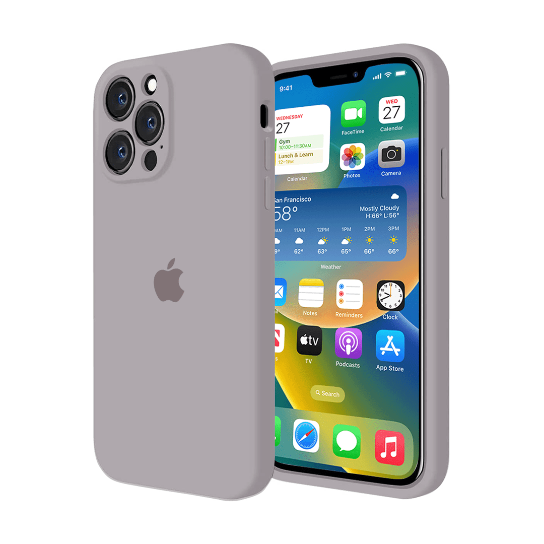 iPhone Camera Protection Lavender Silicone Case Apple iPhones