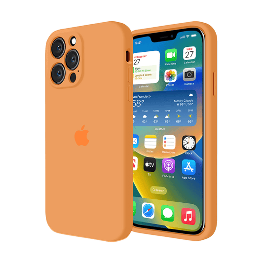 iPhone Camera Protection Silicone Case Marigold Apple iPhones
