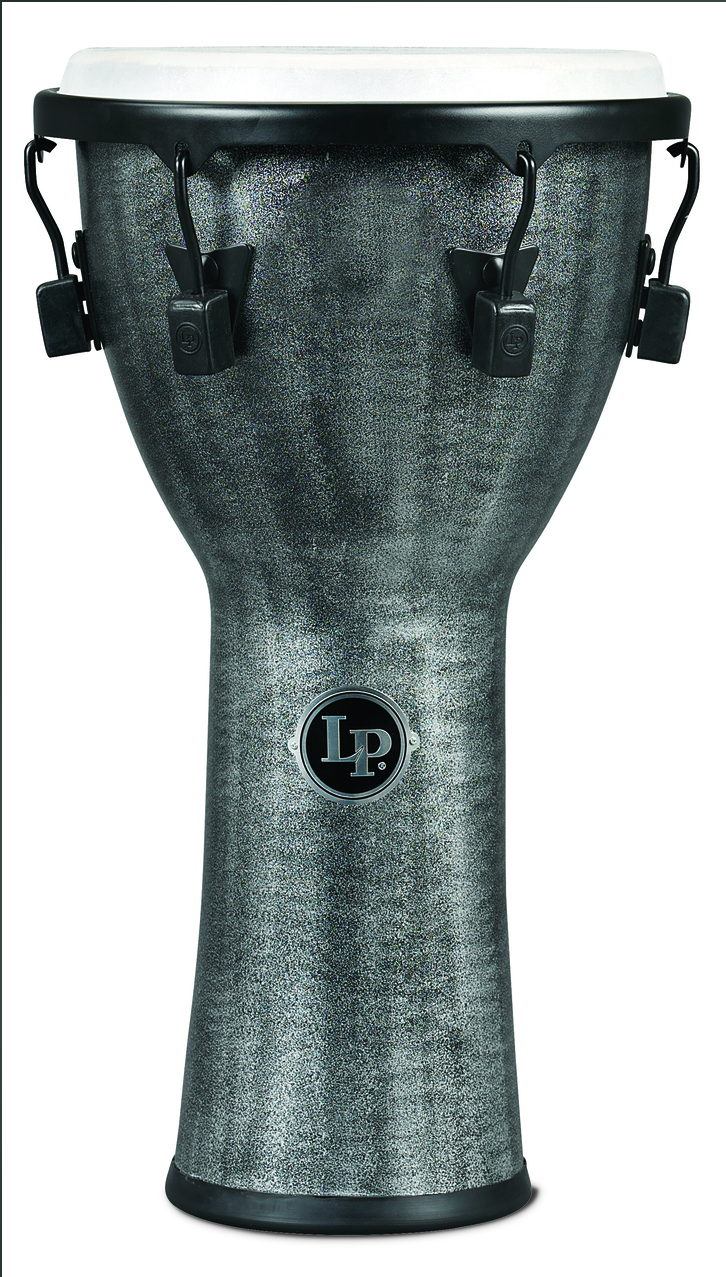 Latin Percussion LP726G, TUNED DJEMBE 11in Synthetic Shell, SYN HEAD, Gray -NEW