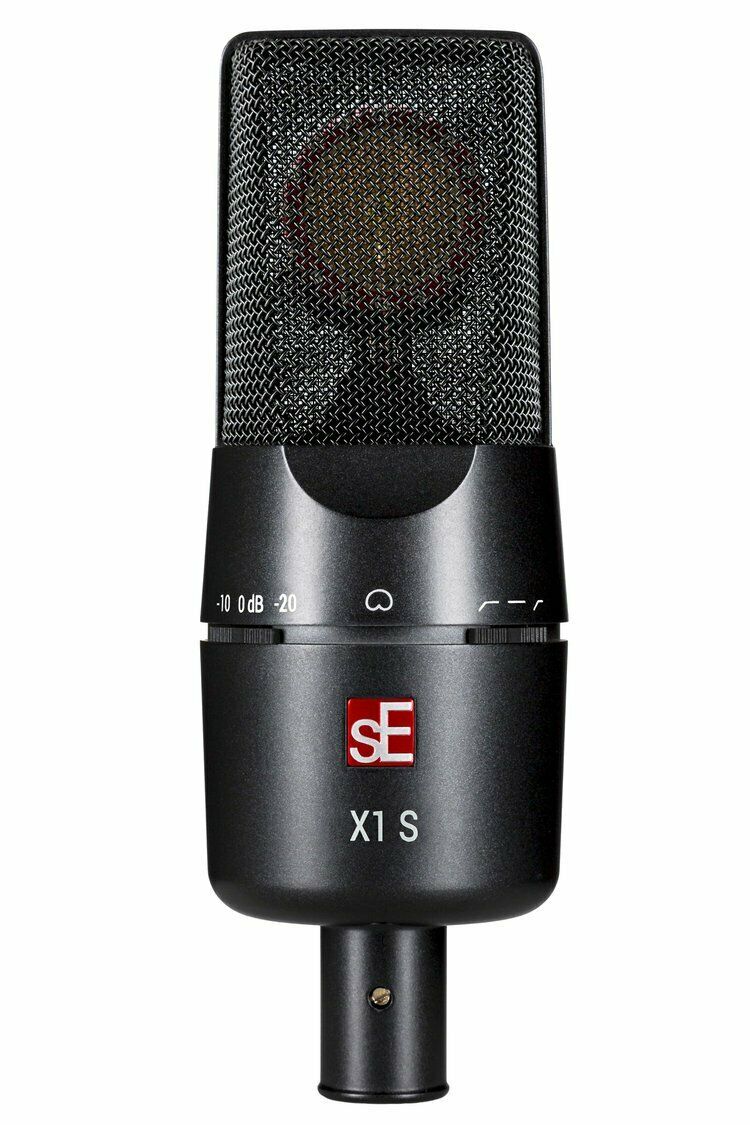 SE Electronics X1-S Series Large Condenser Microphone Vocal Recording Package