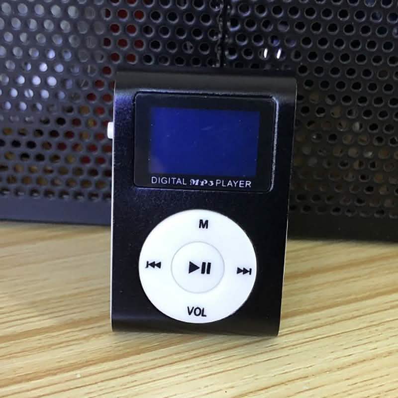 Mini Clip-On MP3 & FM Music Player with MicroSD Support