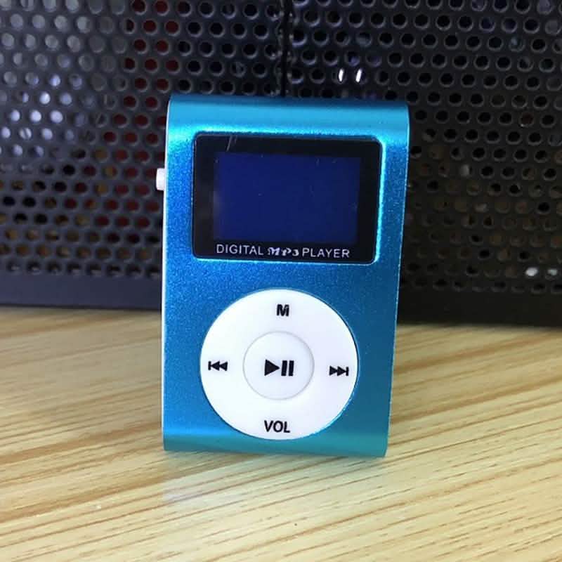 Mini Clip-On MP3 & FM Music Player with MicroSD Support