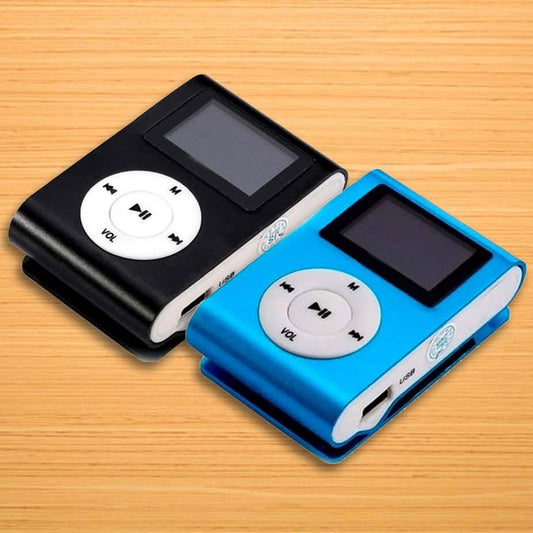 Mini Clip-On MP3 & FM Music Player with MicroSD Support