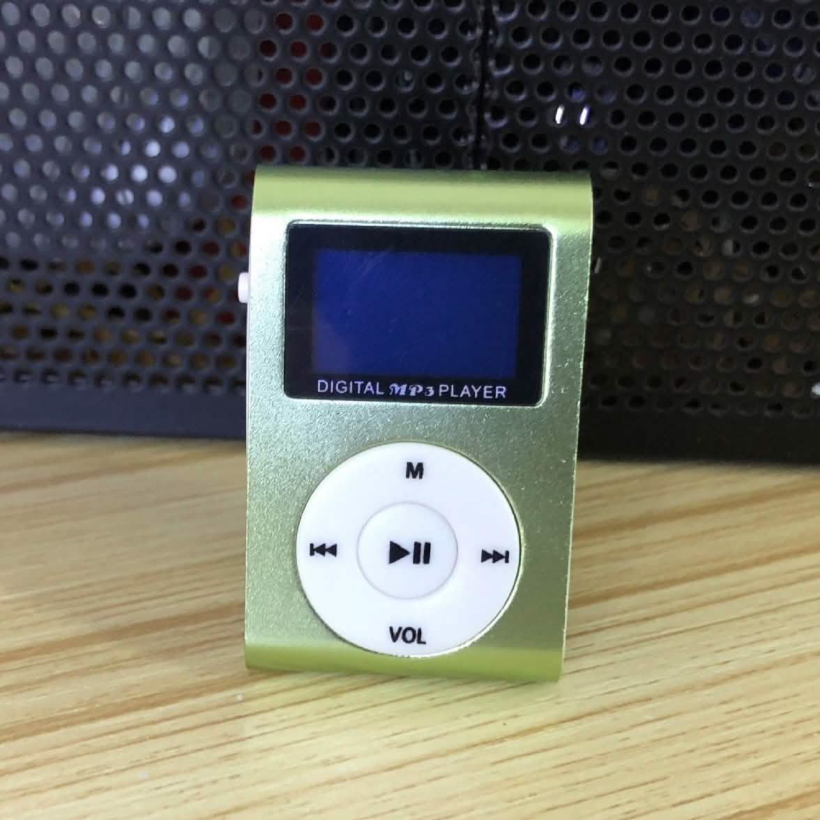 Mini Clip-On MP3 & FM Music Player with MicroSD Support