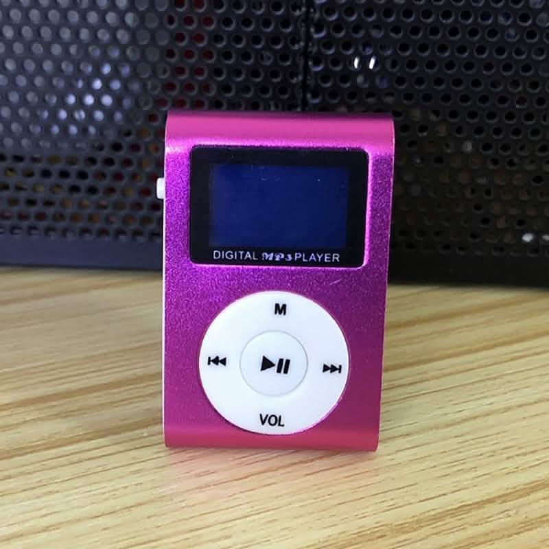 Mini Clip-On MP3 & FM Music Player with MicroSD Support
