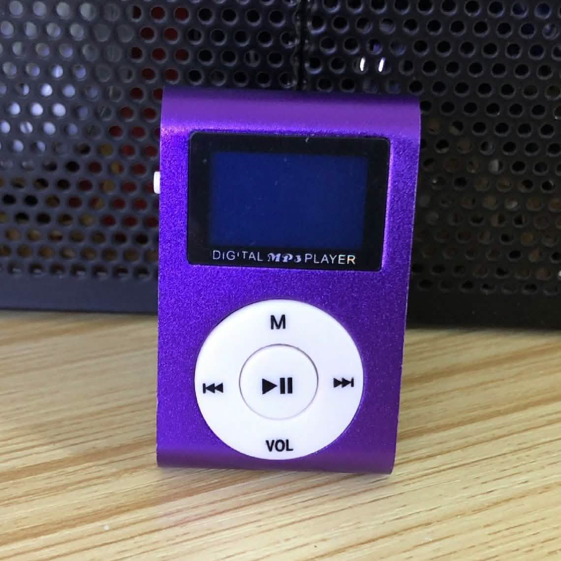 Mini Clip-On MP3 & FM Music Player with MicroSD Support