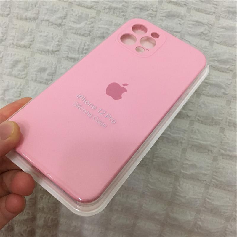 iPhone 13 Camera Protection Silicone Cases Soft Matte Back Cover Apple